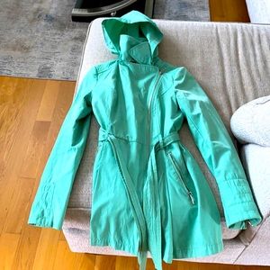 XS - Black Rivet - Rain coat